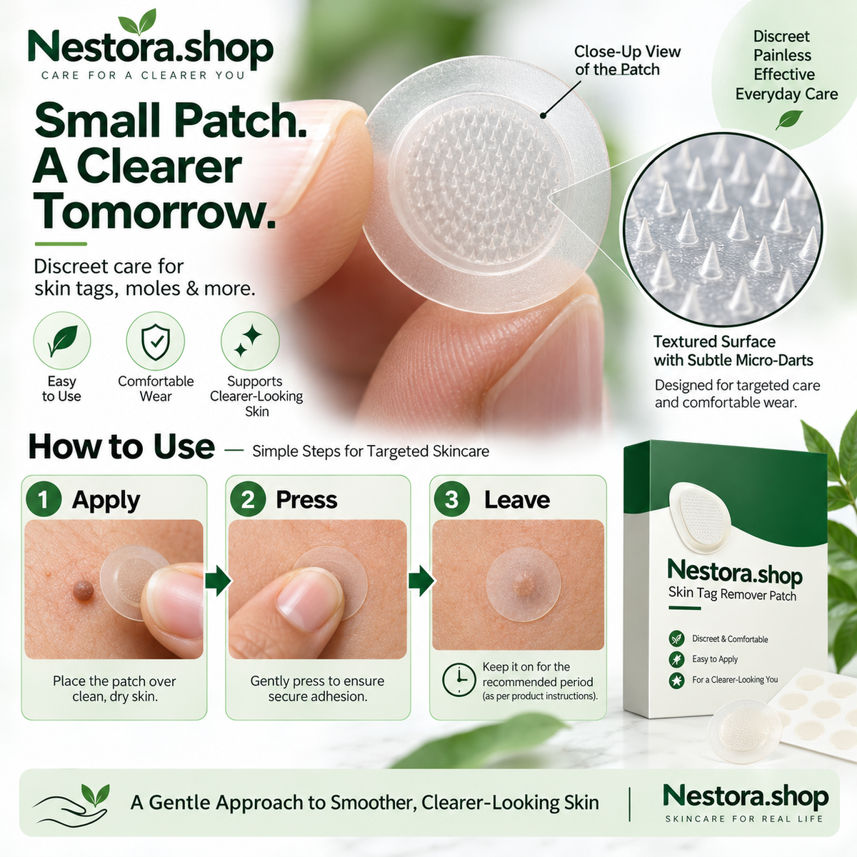 Skin Tag Remover Patch – Discreet Targeted Skin Care