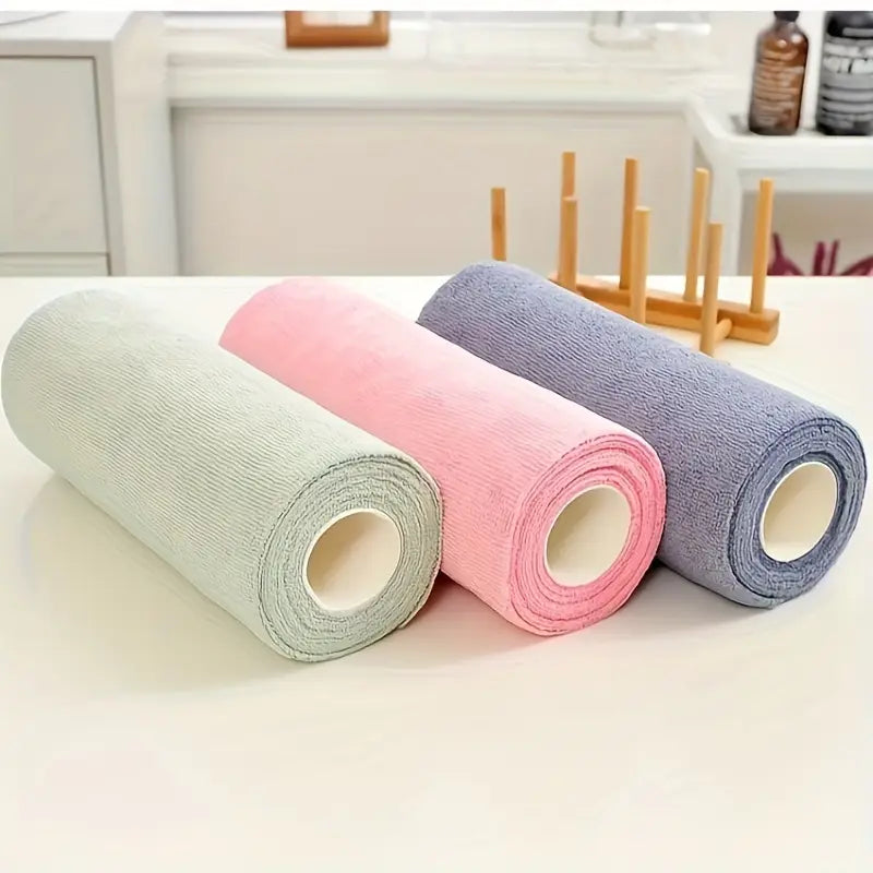 Microfiber Cleaning Cloth Roll ( Buy 1 Get 1 )