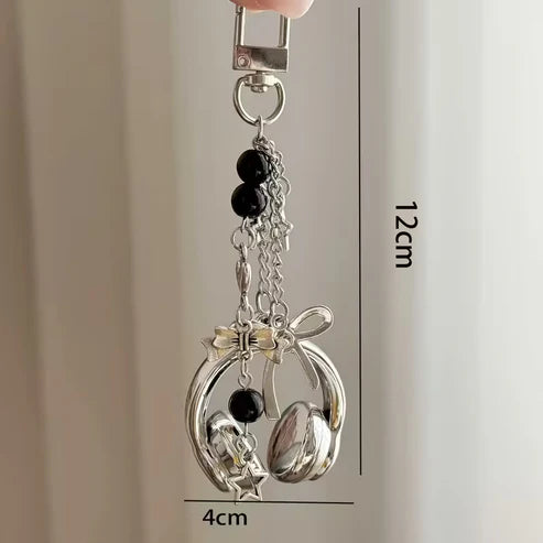 Headphone Charm Keychain