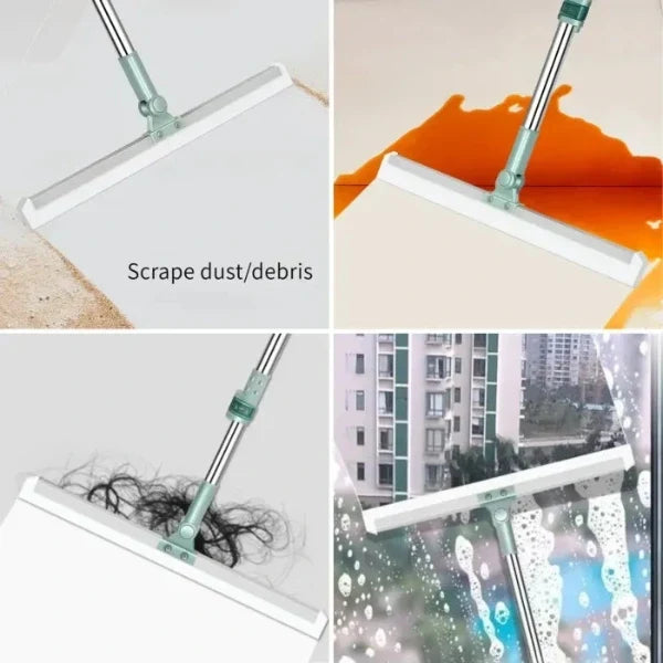 FlexiWipe 180° Multipurpose Silicon Wiper With Extendable-Rod