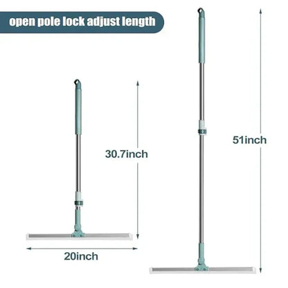 FlexiWipe 180° Multipurpose Silicon Wiper With Extendable-Rod