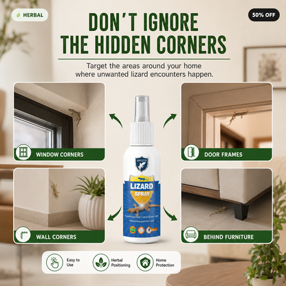 Lizard Repellent Spray for Home (BUY 1 GET 1)