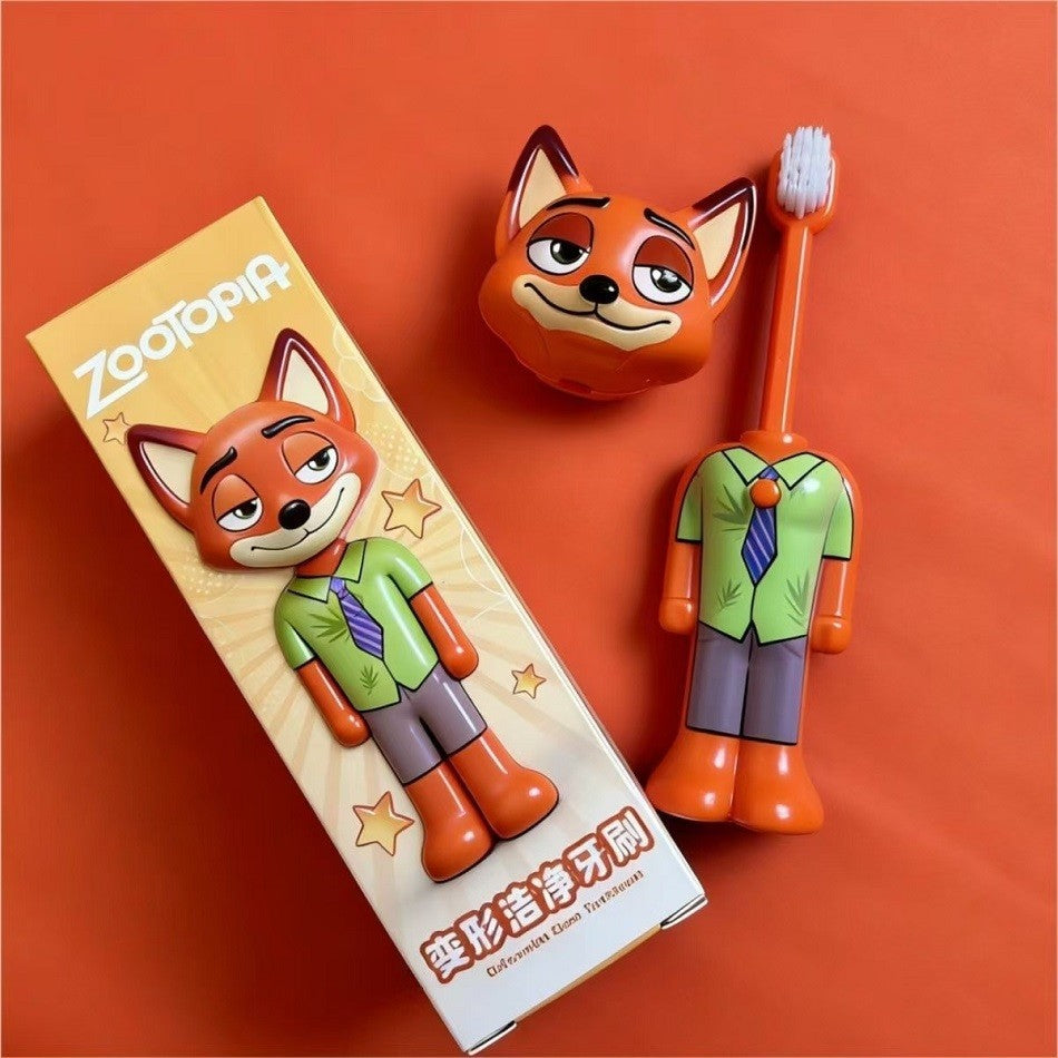 Kids Zutopiaaa Toothbrush Cute Tooth Brush, Pack of 3 Pcs | 🔥Buy 1 Get 1 Free🔥