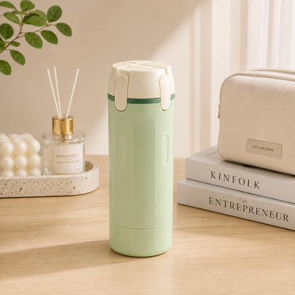4-in-1 Travel Toiletry Bottle – Leakproof Refillable Shampoo & Lotion Dispenser