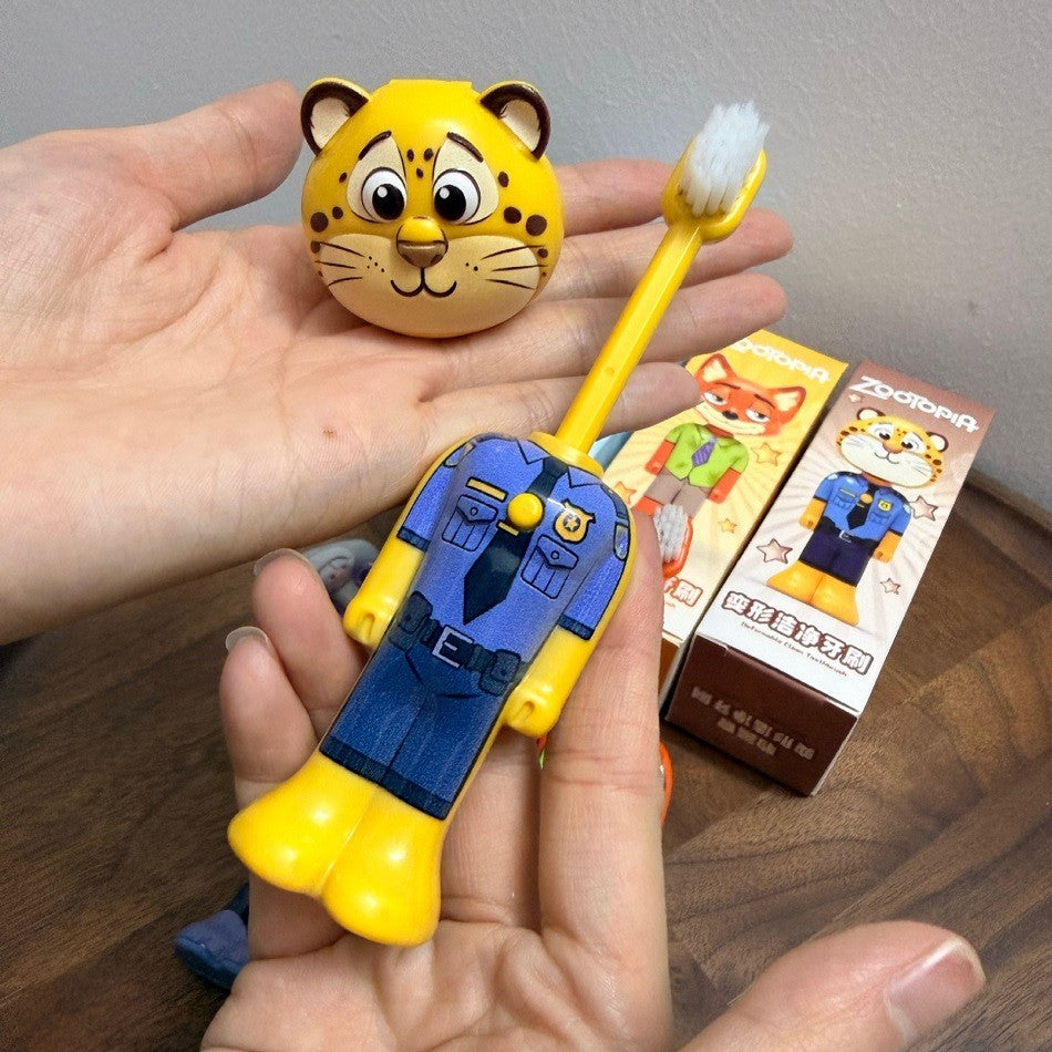 Kids Zutopiaaa Toothbrush Cute Tooth Brush, Pack of 3 Pcs | 🔥Buy 1 Get 1 Free🔥