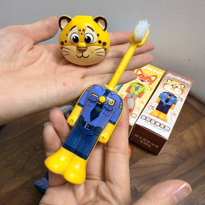 Kids Zutopiaaa Toothbrush Cute Tooth Brush, Pack of 3 Pcs | 🔥Buy 1 Get 1 Free🔥