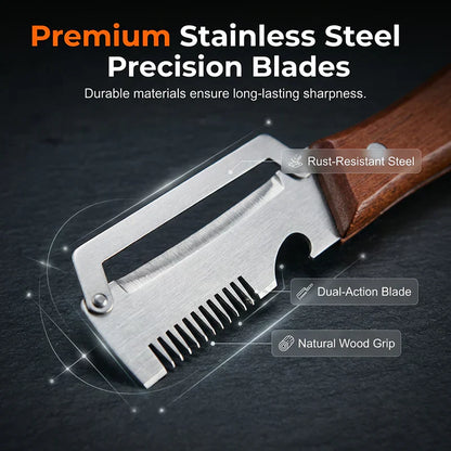 3-in-1 Onion Slicer and Peeler