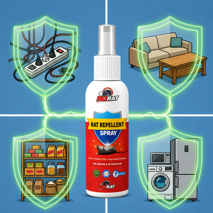Rat Repellent Spray for Home & Storage ( Buy 1 Get 1 Free)