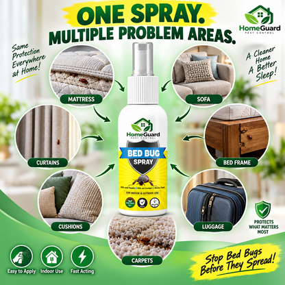 Bed Bug Spray – Fast-Acting Protection for Your Home.(Buy 1 Get 1 Free)