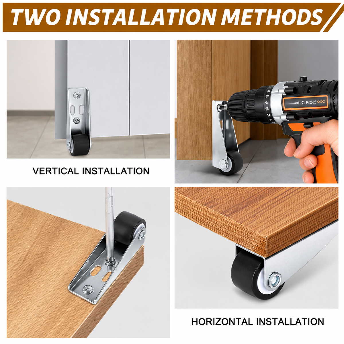 Heavy Duty Rigid Caster Wheels