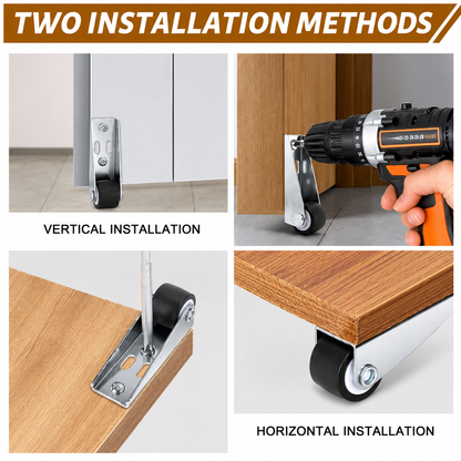 Heavy Duty Rigid Caster Wheels