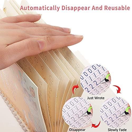 Magic Practice Copybook (4 BOOKS,1 PEN,1 GRIP,10 REFILL) – 50% OFF Today