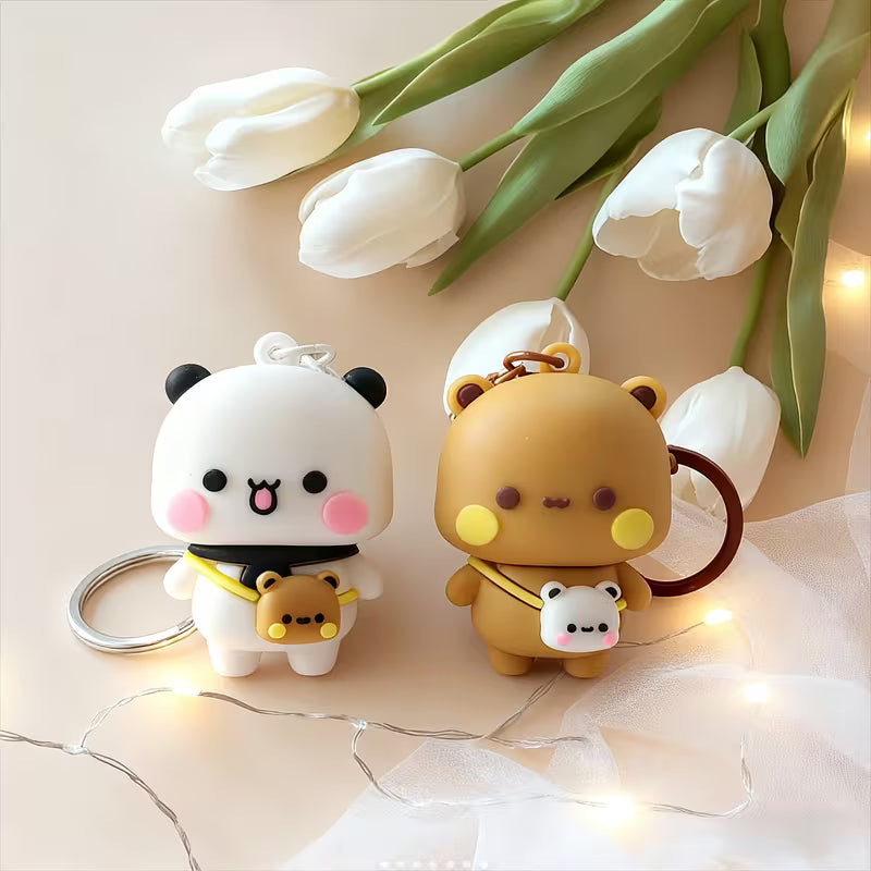 Kitten Couple Keychain in New Style