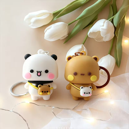 Kitten Couple Keychain in New Style