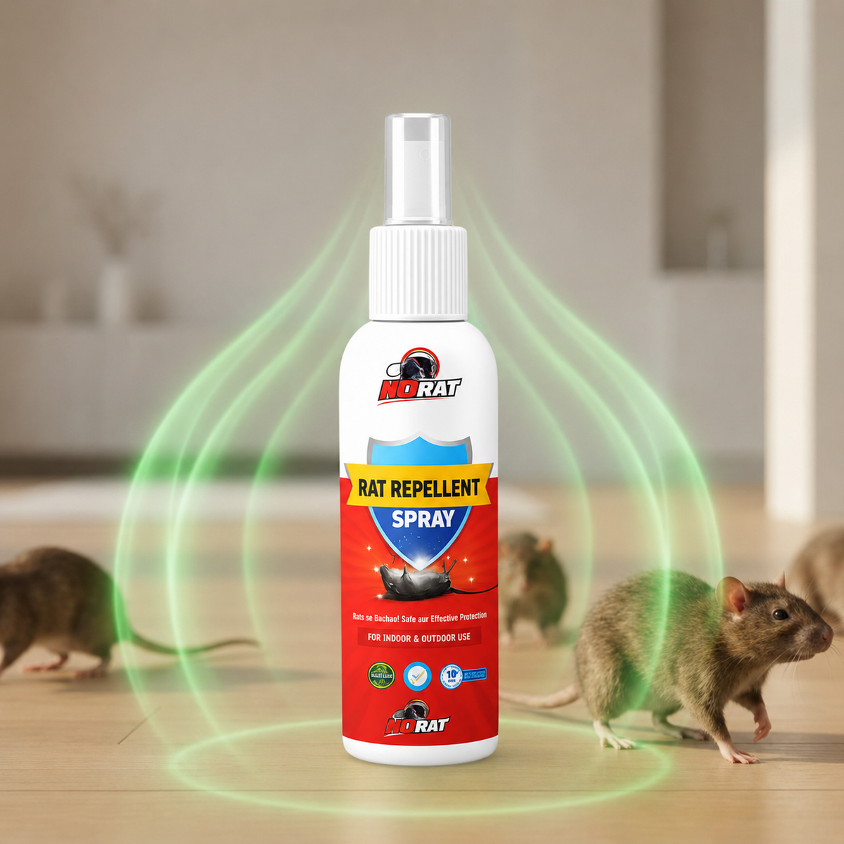 Rat Repellent Spray for Home & Storage ( Buy 1 Get 1 Free)
