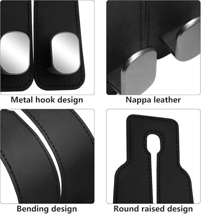 Car Seat Headrest Hook | Vegan Leather Hooks