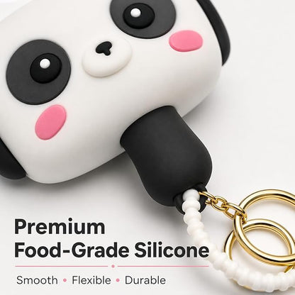 Cute Character Silicone Keychain