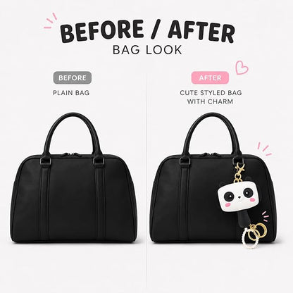 Cute Character Silicone Keychain