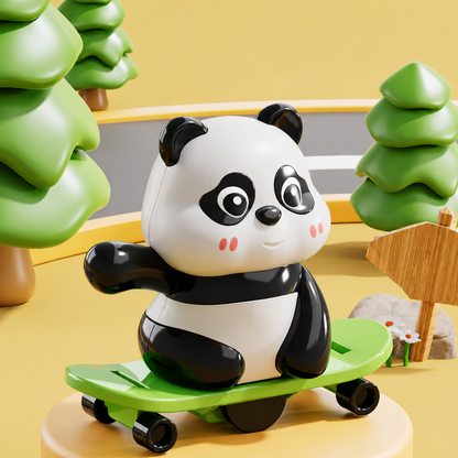 Cute Panda Action Toy Set for Kids