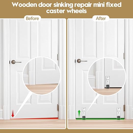 Universal Anti Door Sagging Track Pulley, Translation Guide Wheels