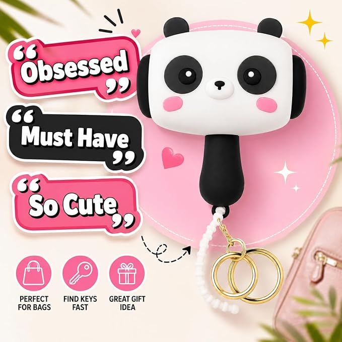 Cute Character Silicone Keychain
