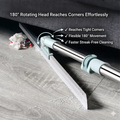 FlexiWipe 180° Multipurpose Silicon Wiper With Extendable-Rod
