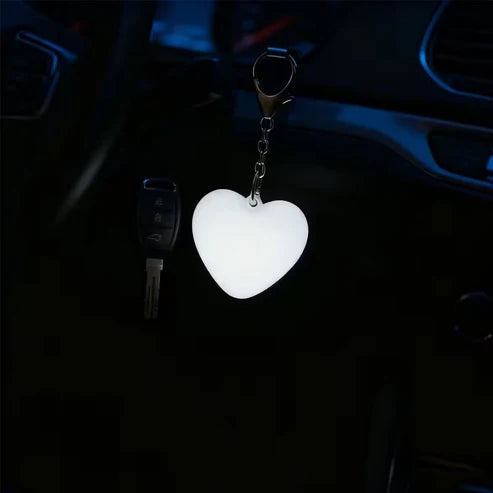 Heart Glow Keychain