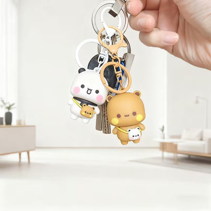 Kitten Couple Keychain in New Style