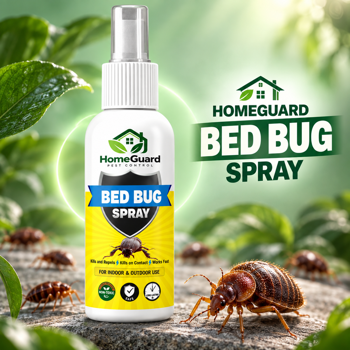 Bed Bug Spray – Fast-Acting Protection for Your Home.(Buy 1 Get 1 Free)