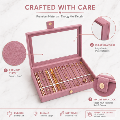 Premium Chain & Necklace Organizer Box