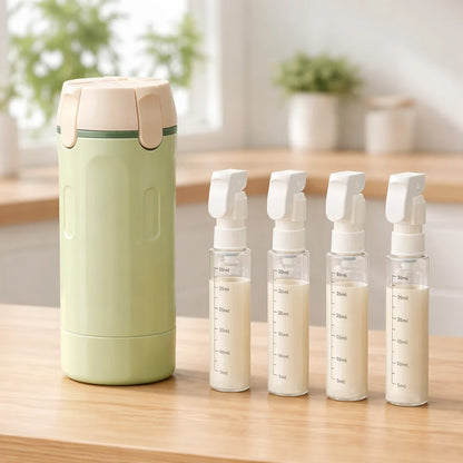4-in-1 Travel Toiletry Bottle – Leakproof Refillable Shampoo & Lotion Dispenser