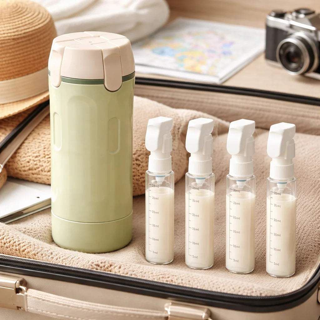 4-in-1 Travel Toiletry Bottle – Leakproof Refillable Shampoo & Lotion Dispenser