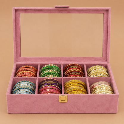 Premium Luxury Bangle Organizer Case ( Free 1 Gifts )