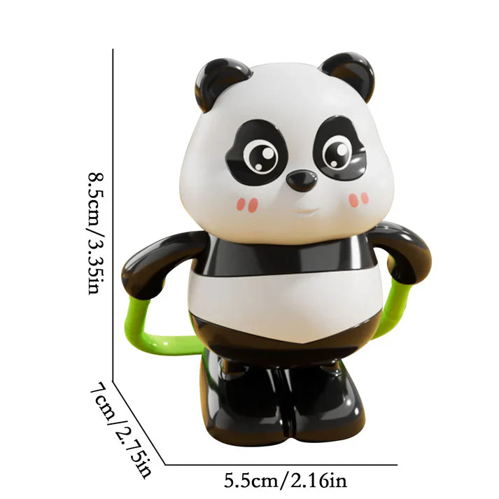 Cute Panda Action Toy Set for Kids