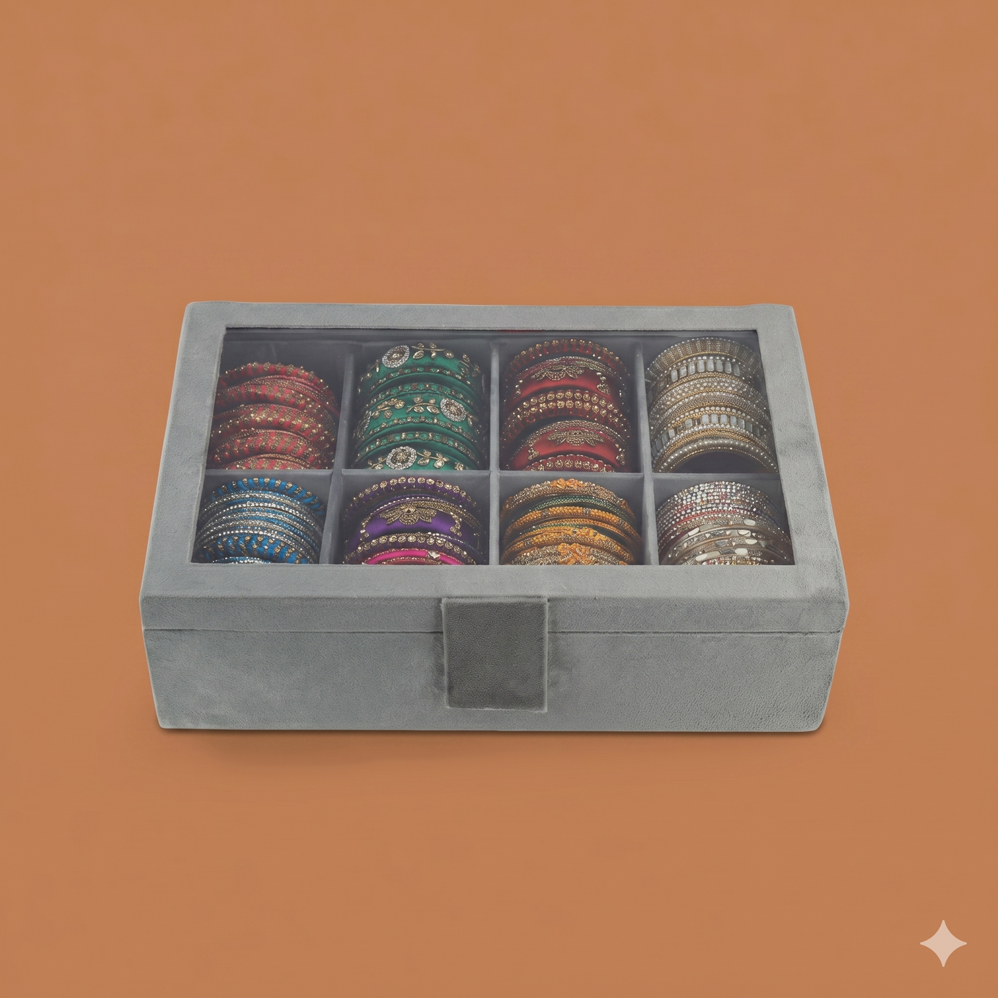 Premium Luxury Bangle Organizer Case ( Free 1 Gifts )