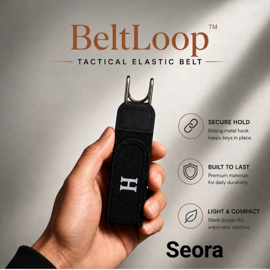 Buckle-less belt hooks