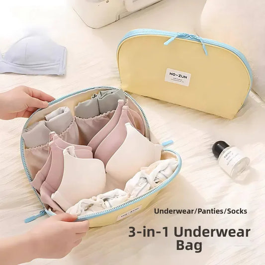 3-in-1 Travel Underwear Organizer Bag