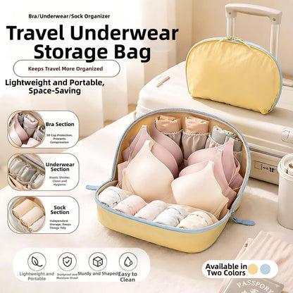 3-in-1 Travel Underwear Organizer Bag