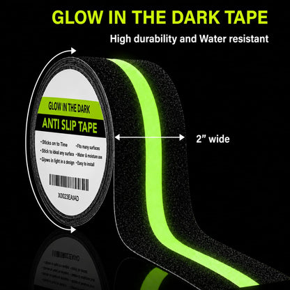 Anti Skid Tape Glow In The Dark (Buy 1 Get 1 Free)