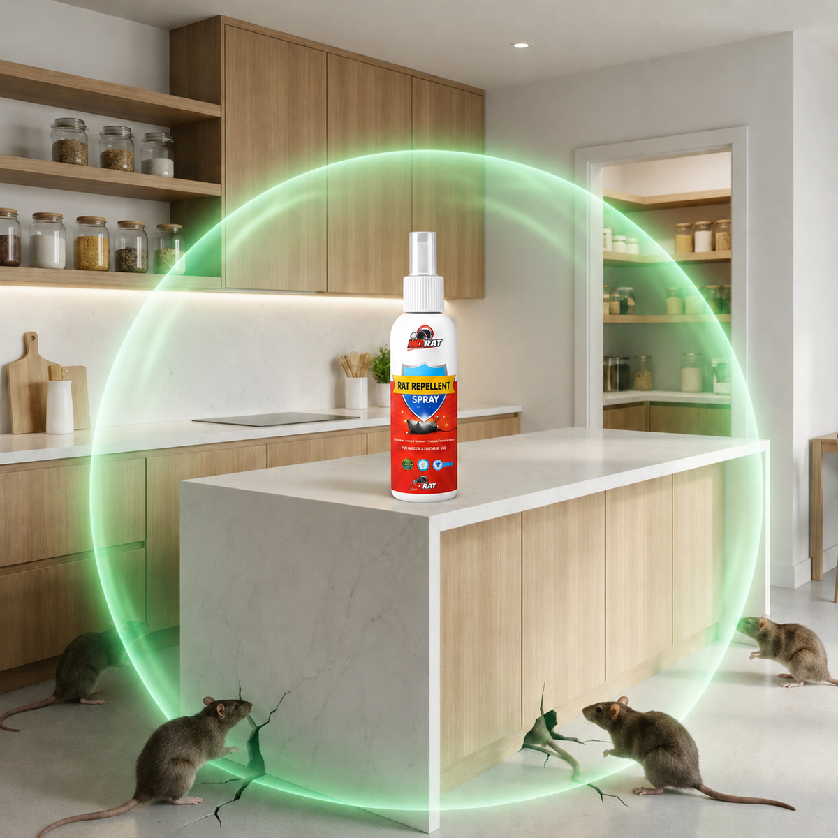 Rat Repellent Spray for Home & Storage ( Buy 1 Get 1 Free)