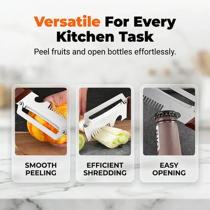 3-in-1 Onion Slicer and Peeler