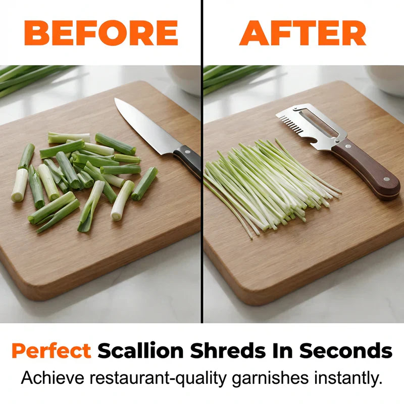 3-in-1 Onion Slicer and Peeler
