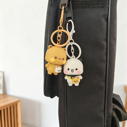 Kitten Couple Keychain in New Style