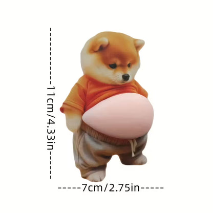 Shiba Belly Pop Sticker