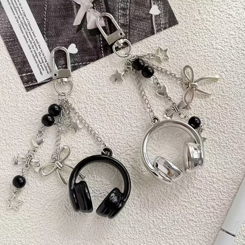 Headphone Charm Keychain