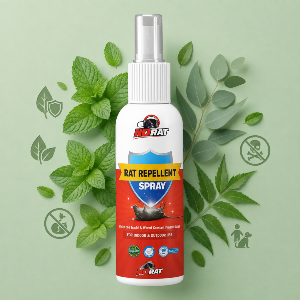 Rat Repellent Spray for Home & Storage ( Buy 1 Get 1 Free)