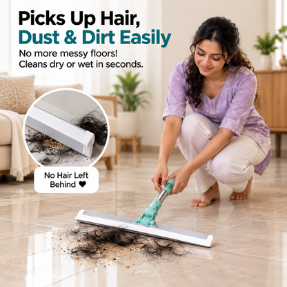 FlexiWipe 180° Multipurpose Silicon Wiper With Extendable-Rod