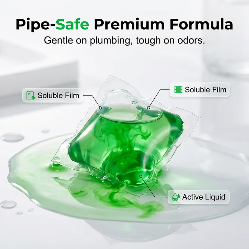 Drain Deodorizer Pods – 50 pcs