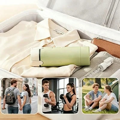4-in-1 Travel Toiletry Bottle – Leakproof Refillable Shampoo & Lotion Dispenser