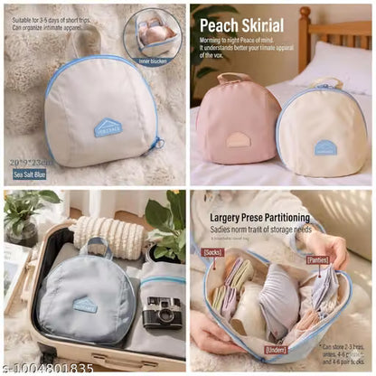 3-in-1 Travel Underwear Organizer Bag